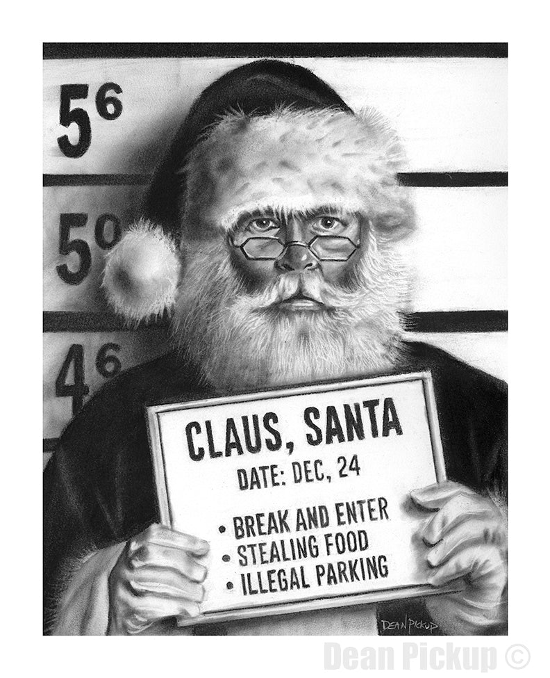 Santa, Fine Art Print Bundle