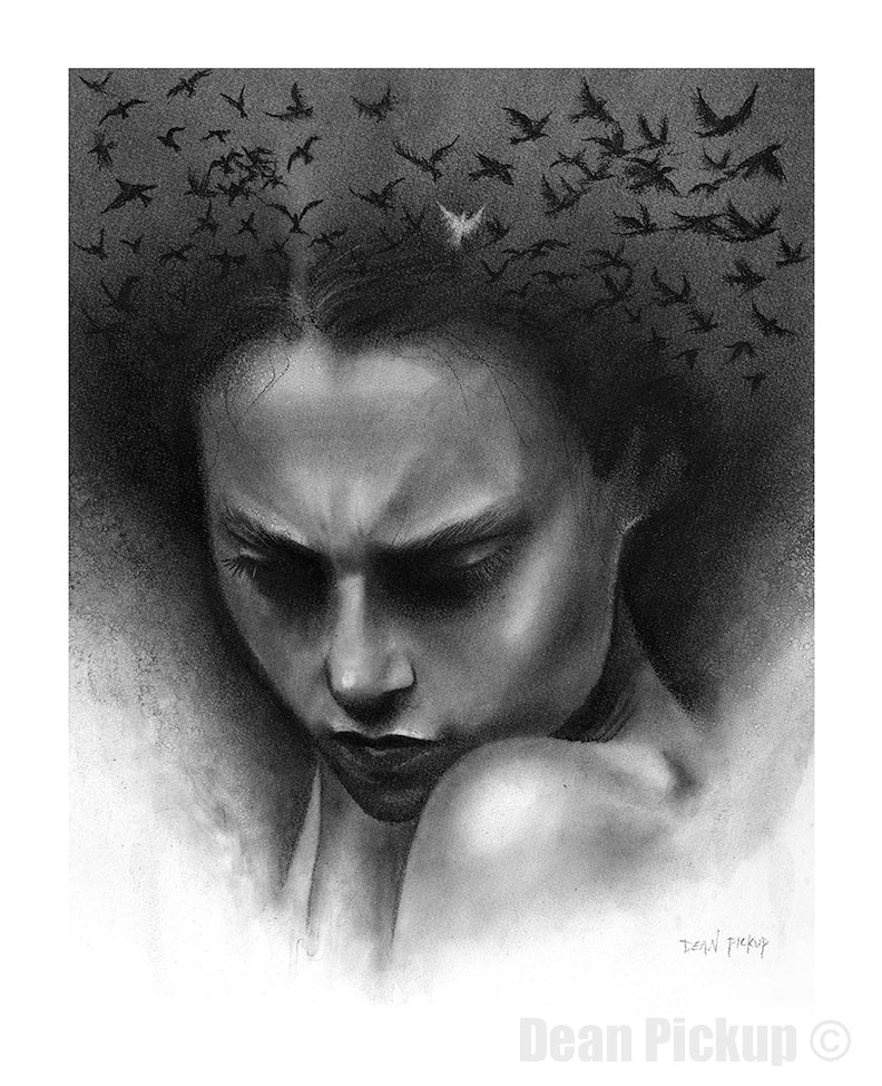 "Glimmer" fine art print for sale by Dean Pickup Art