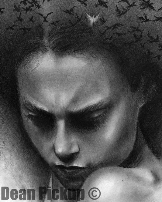 Glimmer, Original Fine Art - 13"x16"