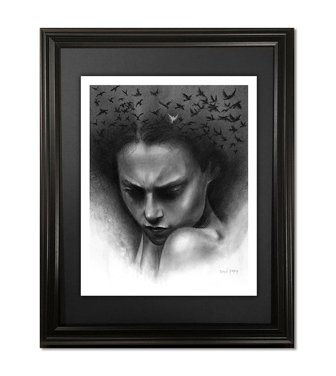 Glimmer, Original Fine Art - 13"x16"