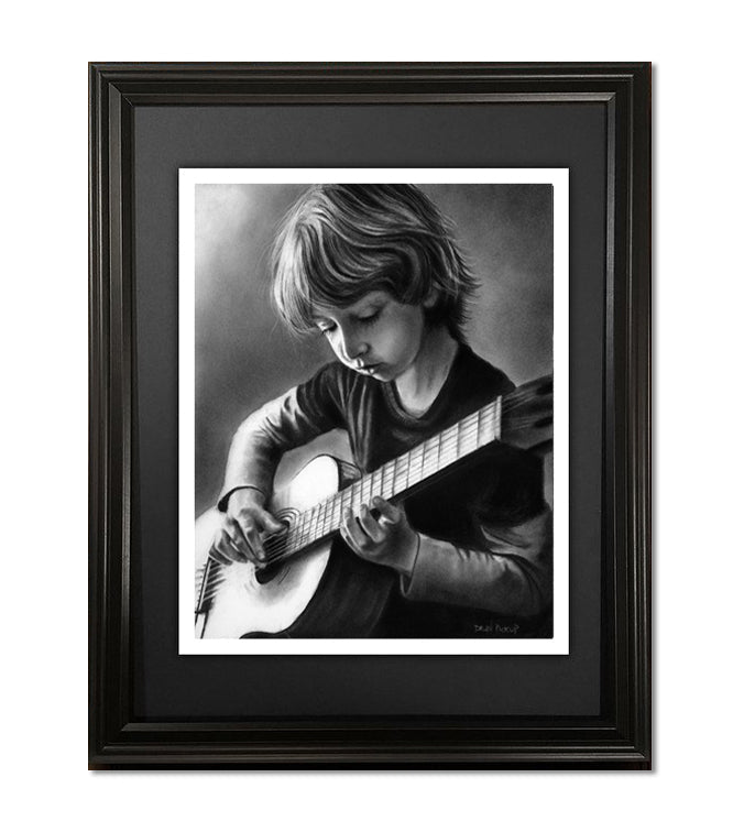 sample frame of The First Note artwork by Dean Pickup