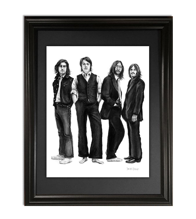 Come Together (The Beatles), Fine Art Print - 13"x16"