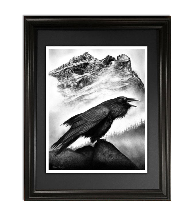 The Rock and the Feather, Fine Art Print - 13"x16"