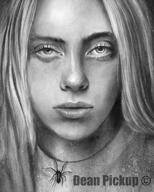 Billie Eilish, Fine Art Print - 11"x14"