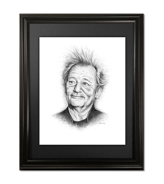 Bill Murray, Fine Art Print - 11"x14"