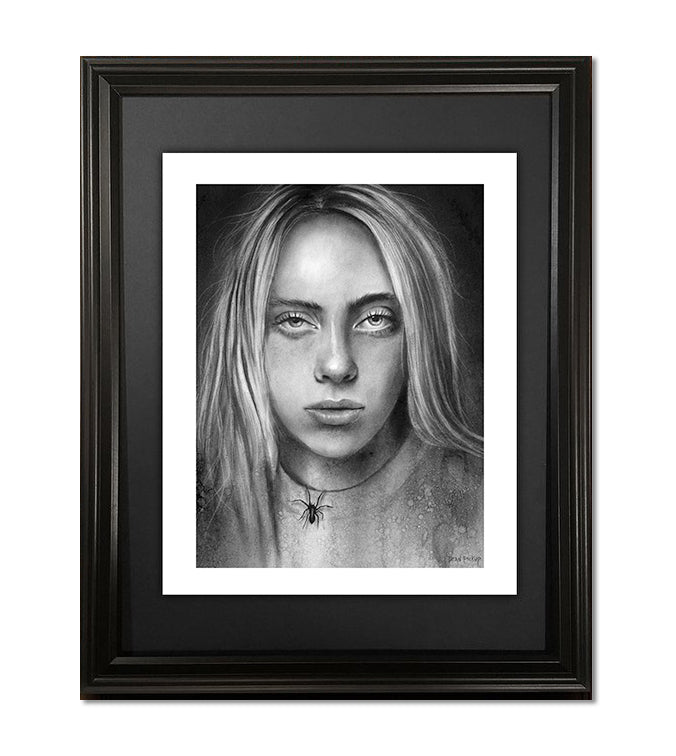 Billie Eilish, Fine Art Print - 11"x14"