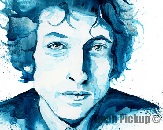 Bob Dylan, Fine Art Print - 11"x14"