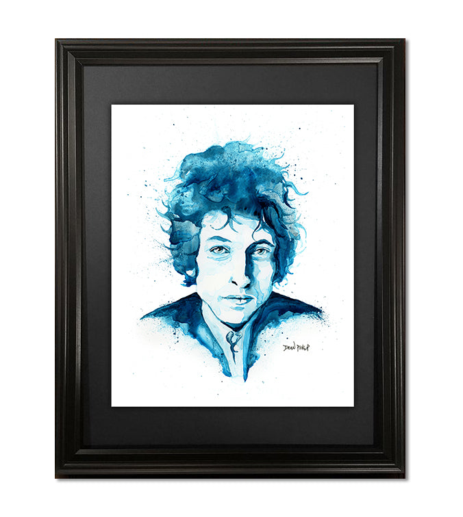 Bob Dylan, Fine Art Print - 11"x14"