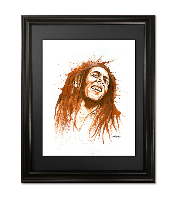 Bob Marley, Fine Art Print - 11"x14"