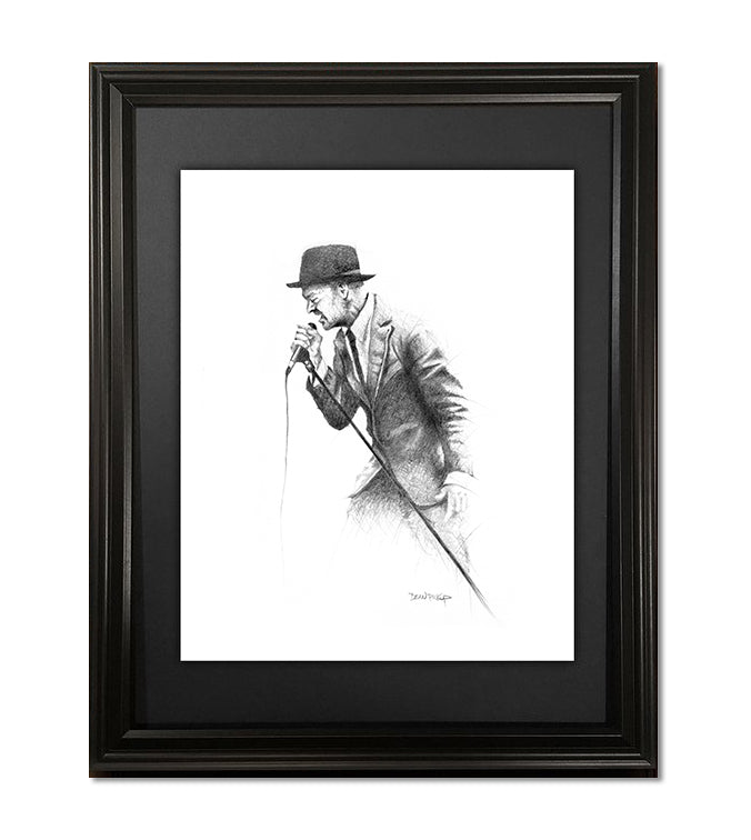 Courage, Gord Downie Fine Art Print - 11"x14"