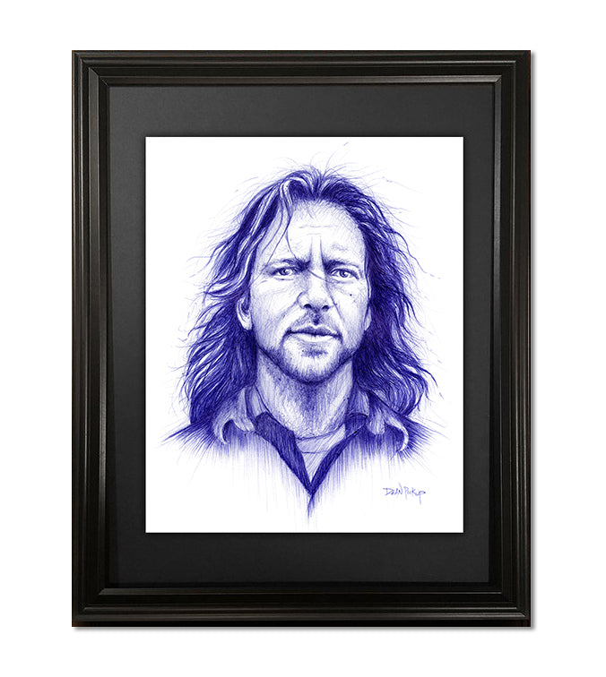 Eddie Vedder, Fine Art Print - 11"x14"