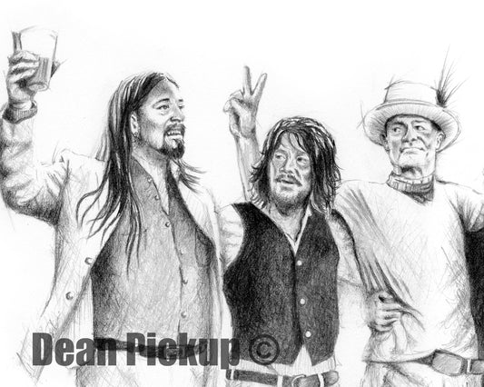 The Final Bow, Tragically Hip Fine Art Print - 12"x18"