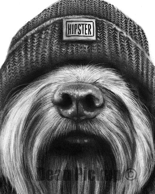 Hipster, Fine Art Print - 11"x14"