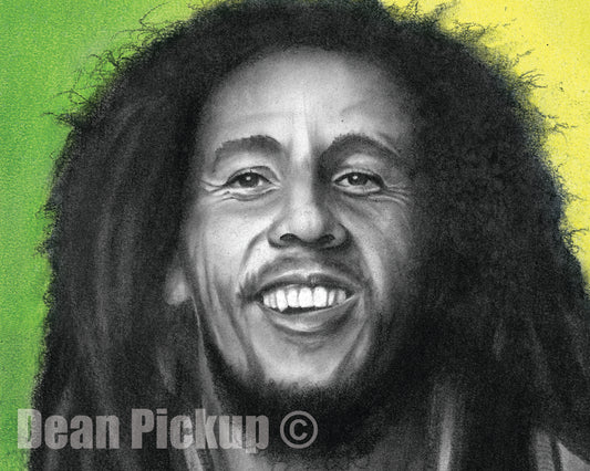 Get Up Stand Up, Bob Marley Fine Art Print - 13"x16"