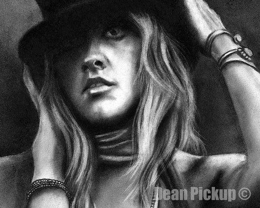 Stevie Nicks, Fine Art Print - 11"x14"