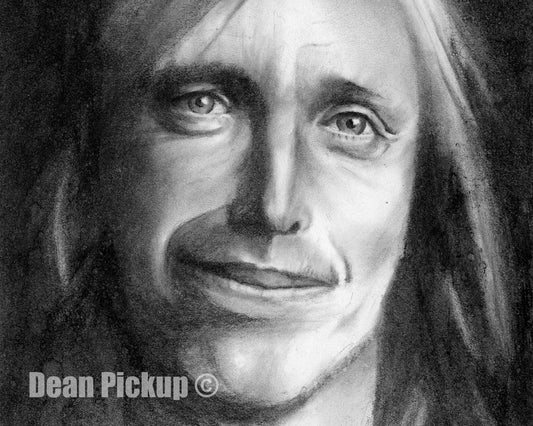 Tom Petty, Fine Art Print - 11"x14"