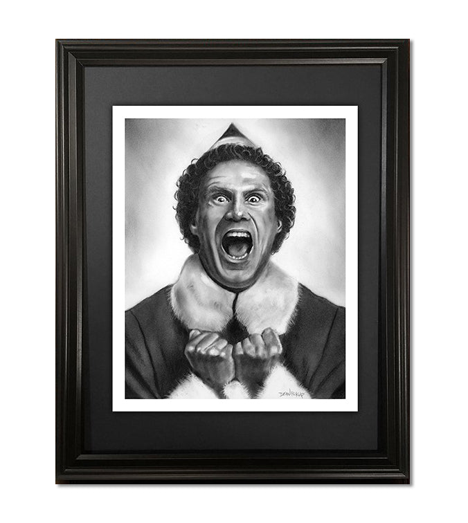 Santa's Coming! Fine Art Print - 13"x16"