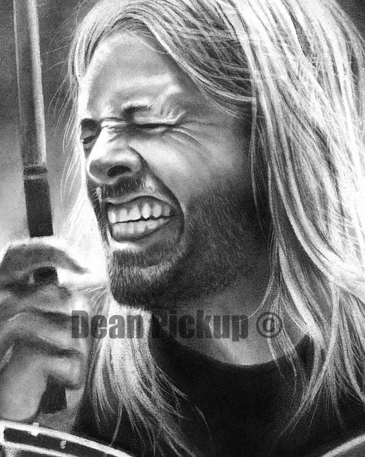 Taylor Hawkins, Fine Art Print - 11"x14"