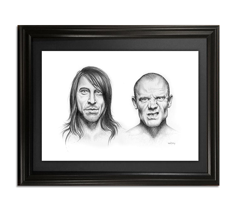 Two Peppers, Fine Art Print - 12"x18"