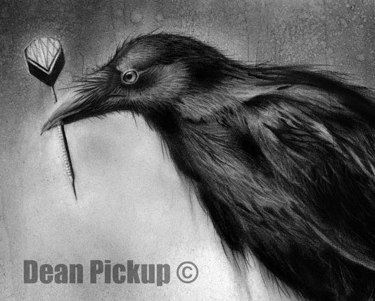 "Weapon" detail of fine art print by Dean Pickup Art