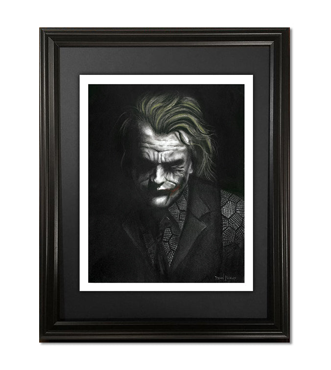 Why So Serious, Joker Fine Art Print - 13"x16"