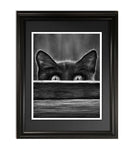 Never Alone, Fine Art Cat Print - 11"x14"