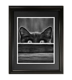 Never Alone, Fine Art Cat Print - 11"x14"