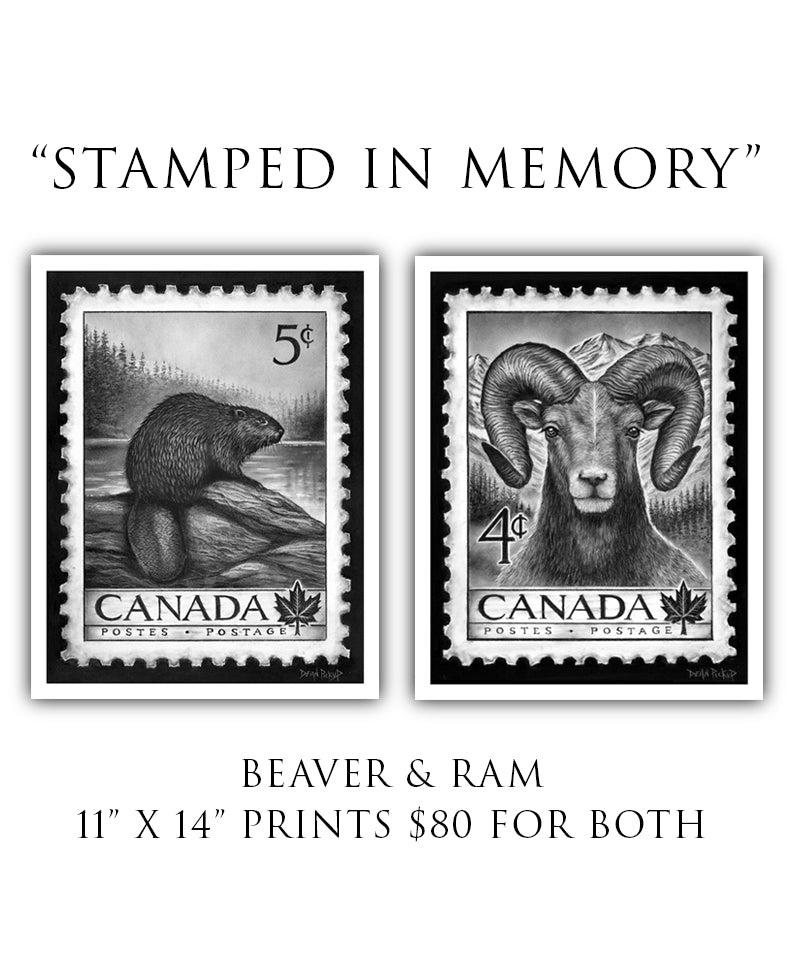 Stamped in Memory, Bundle - 11"x14" Fine Art Prints
