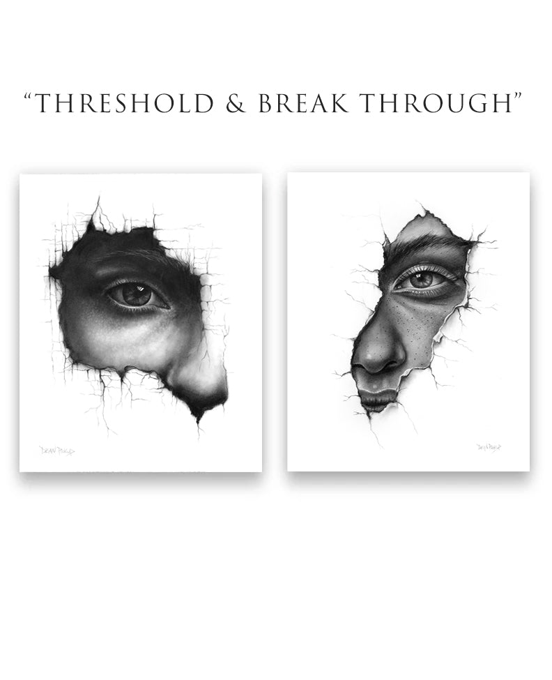 Threshold & Break Through, Series - 11"x14" Fine Art Prints