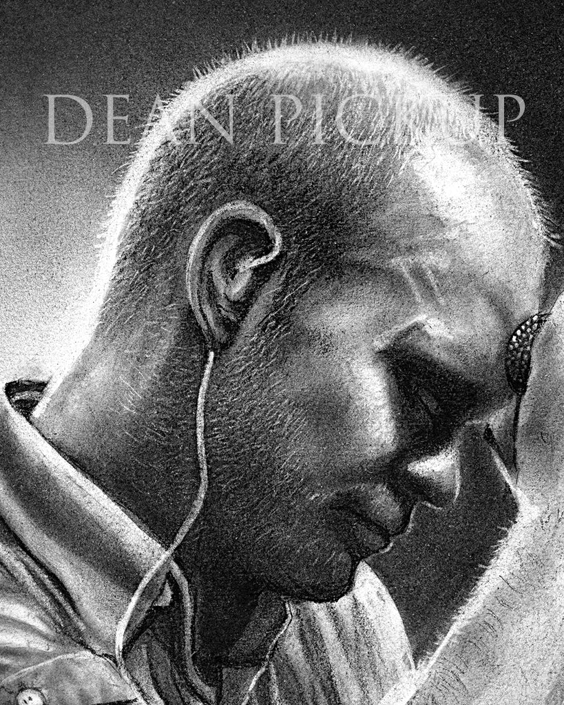 Will & Determination (Gord Downie), Fine Art Print - 13"x16"