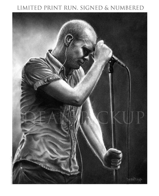 Will & Determination (Gord Downie), Fine Art Print - 13"x16"