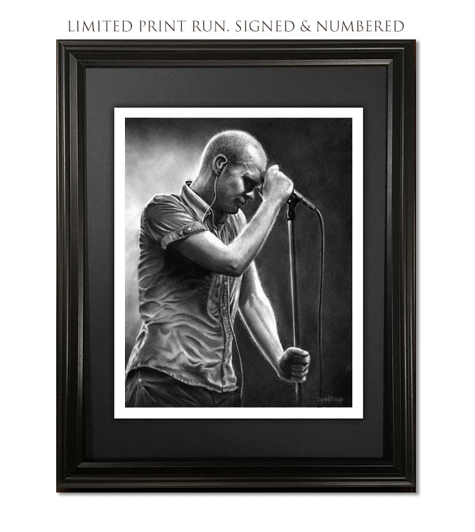 Will & Determination (Gord Downie), Fine Art Print - 13"x16"