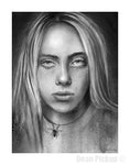 Billie Eilish fine art print by Dean Pickup