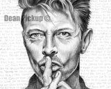 David Bowie Fine Art Print - 11"x14"