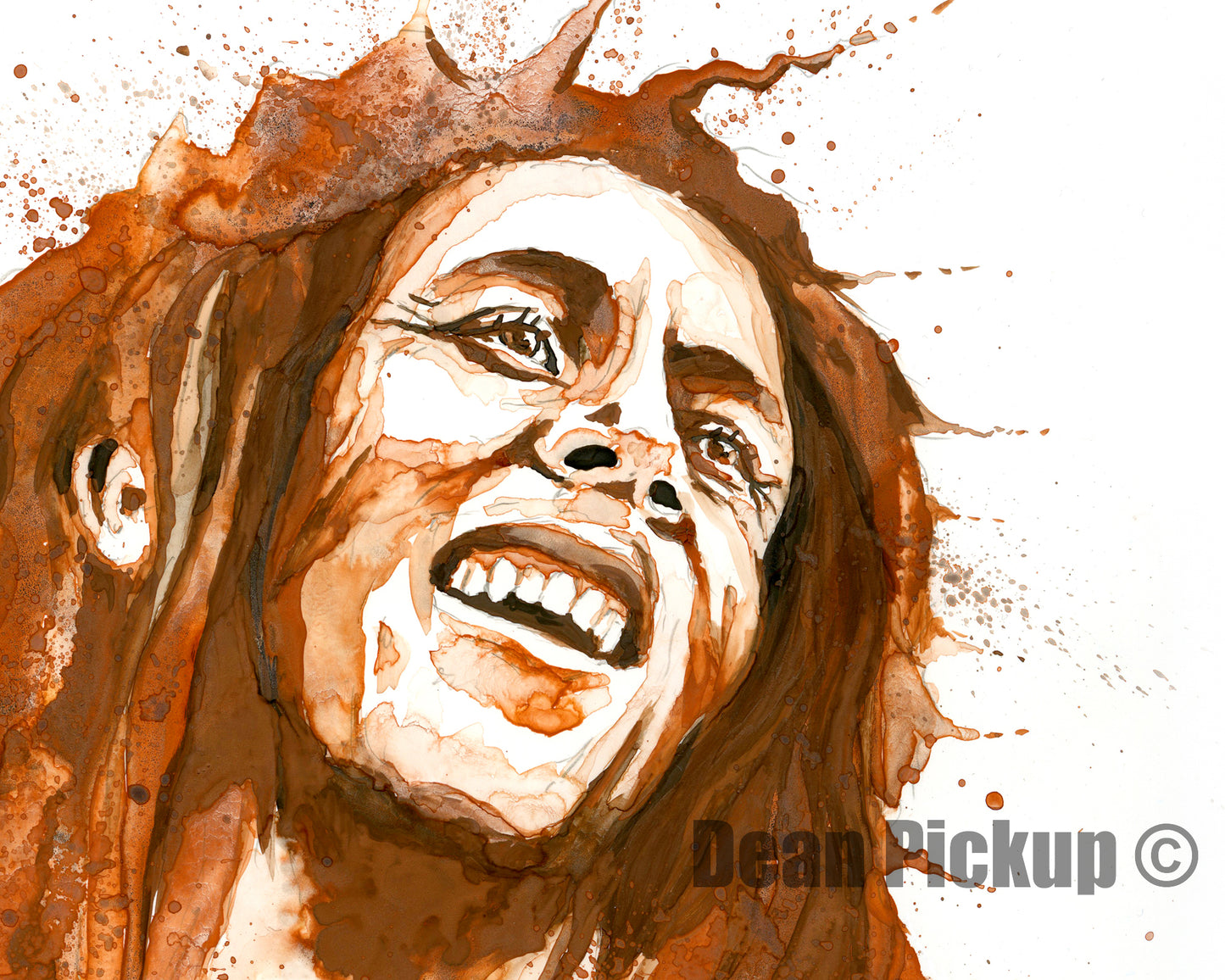 Bob Marley, Fine Art Print - 11"x14"