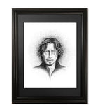 Chris Cornell Fine Art Print - 11"x14"