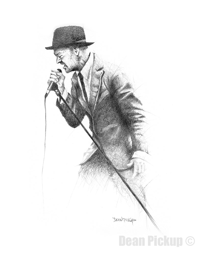 Courage, Gord Downie Fine Art Print - 11"x14"