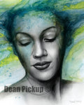 Detail of The Visitor, fine art print for sale by Dean Pickup Art