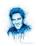 Elvis Fine Art Print for sale. Dean Pickup Art