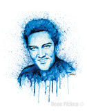 Elvis Fine Art Print for sale. Dean Pickup Art