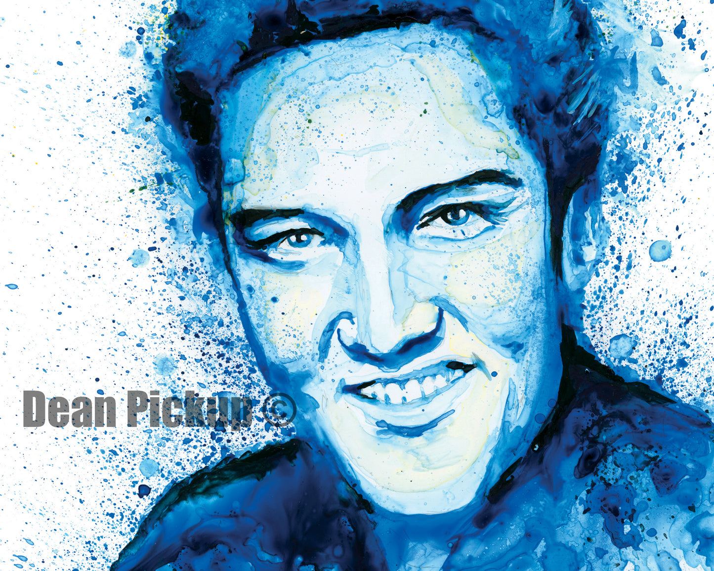 Elvis Presley, Fine Art Print - 11"x14"