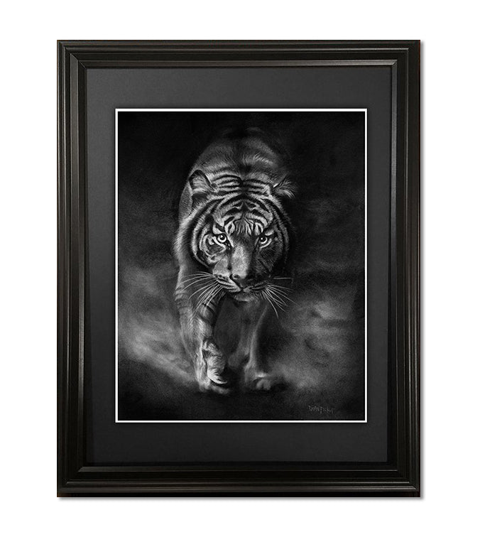 Emerge, Fine Art Tiger Print - 13"x16"