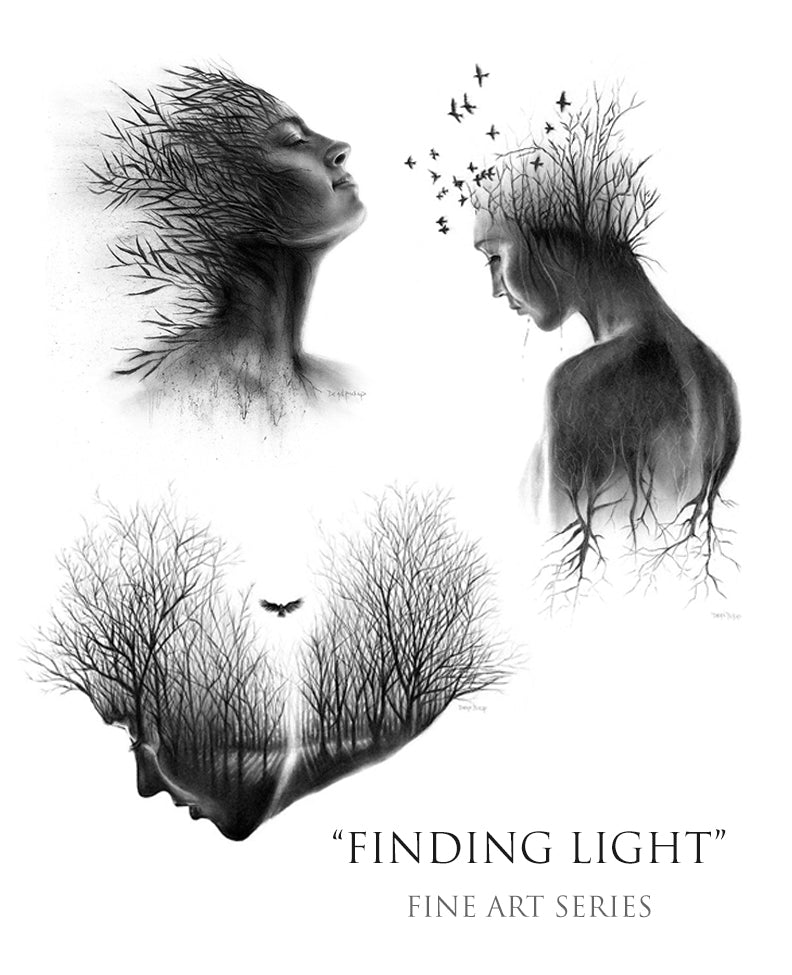 Finding Light, Series - 13"x16" Fine Art Prints