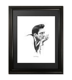 Johnny Cash Fine Art Print - 11"x14"