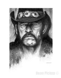 Lemmy Fine Art Print for sale. Dean Pickup Art