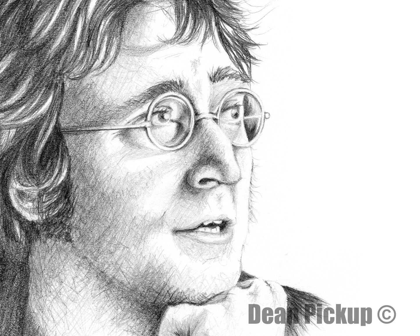 John Lennon, Fine Art Print - 11"x14"