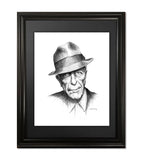 Leonard Cohen Fine Art Print - 11"x14"