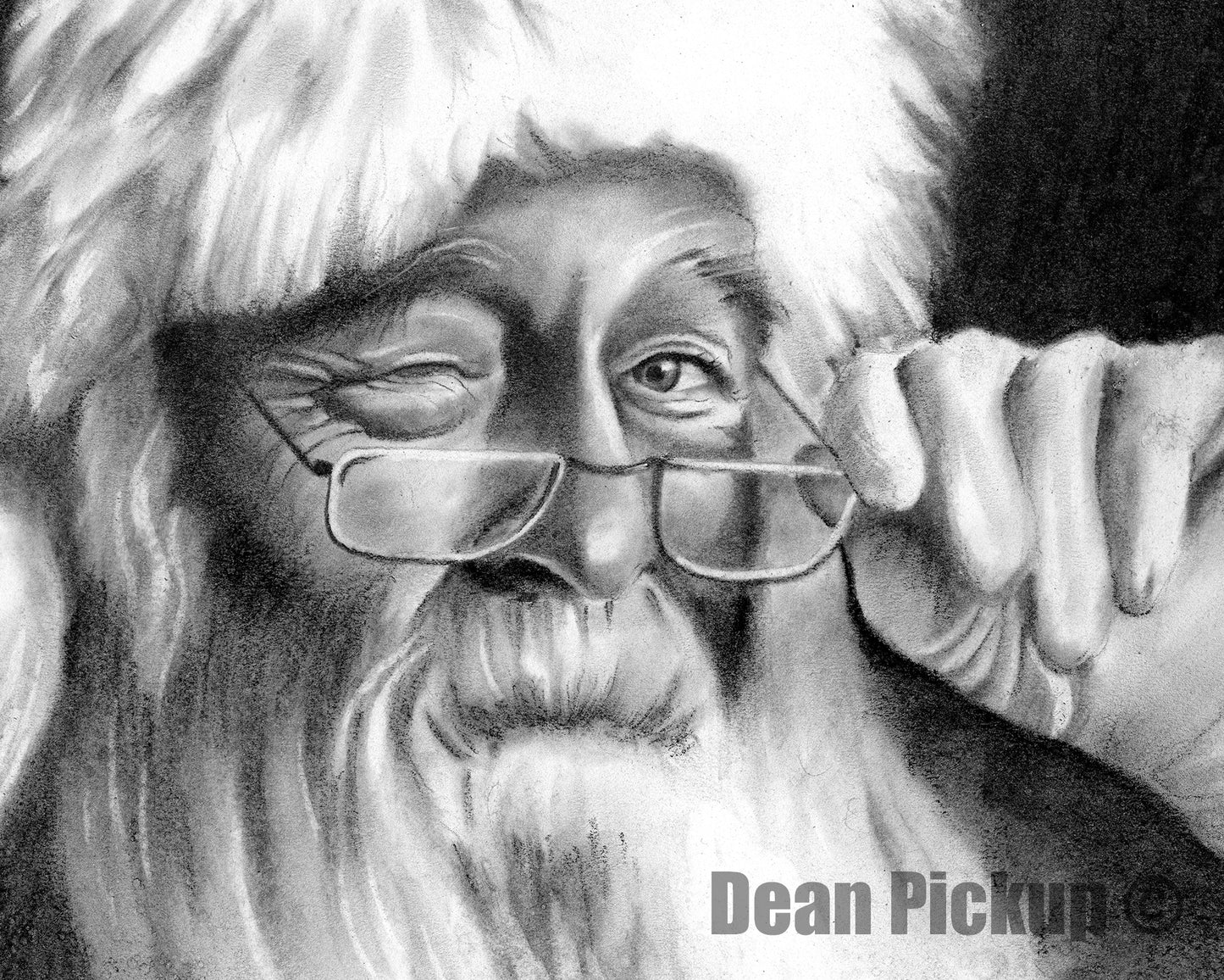 Santa, Fine Art Print - 11"x14"