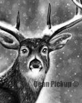 Detail of Spotted, the fine art print for sale by Dean Pickup Art