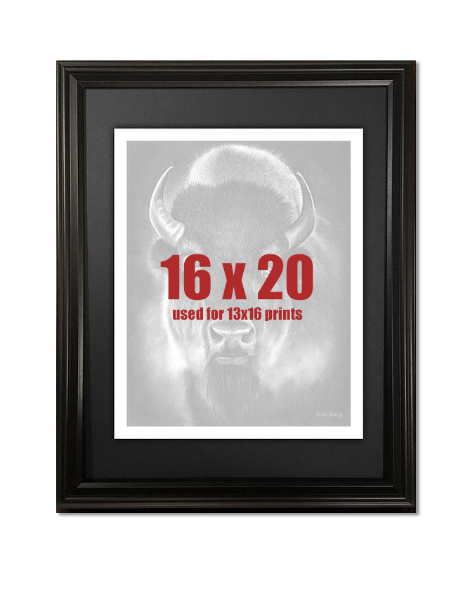 Black 16"x20" Frame (for 13"x16" prints and "Time Out")
